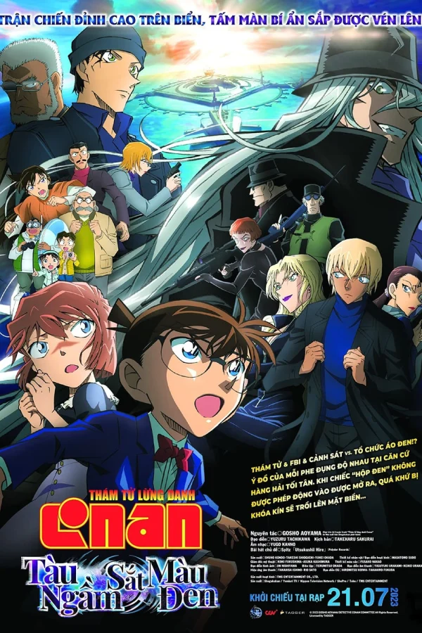 Thám Tử Lừng Danh Conan 26: Tàu Ngầm Sắt Màu Đen - Detective Conan: Black Iron Submarine (2023) Thám Tử Lừng Danh Conan 26: Tàu Ngầm Sắt Màu Đen - Detective Conan: Black Iron Submarine (2023)