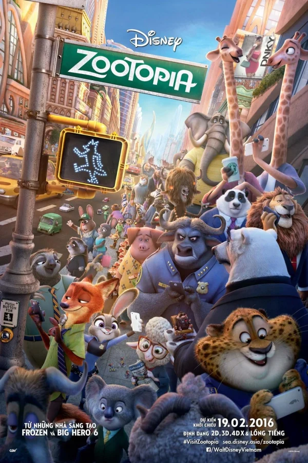 Thành Phố Động Vật: Phi Vụ Động Trời - Zootopia (2016) Thành Phố Động Vật: Phi Vụ Động Trời - Zootopia (2016)